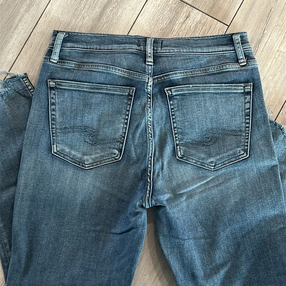 Silver Jeans Callie Skinny Crop size 30